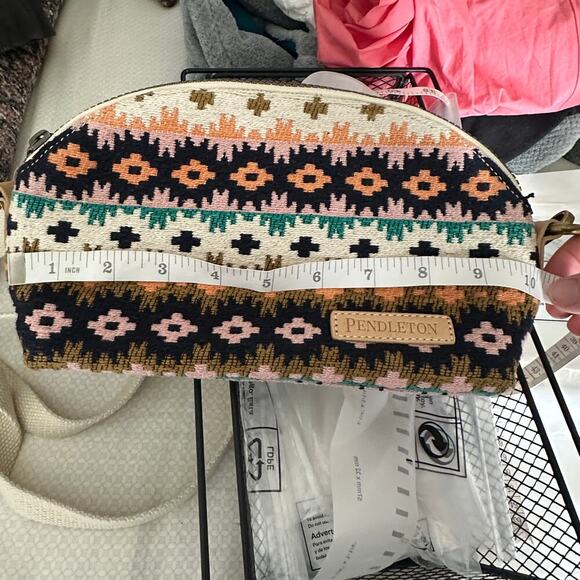 Pendleton crossbody Aztec zipper small multicolor echo cliffs - Picture 10 of 10
